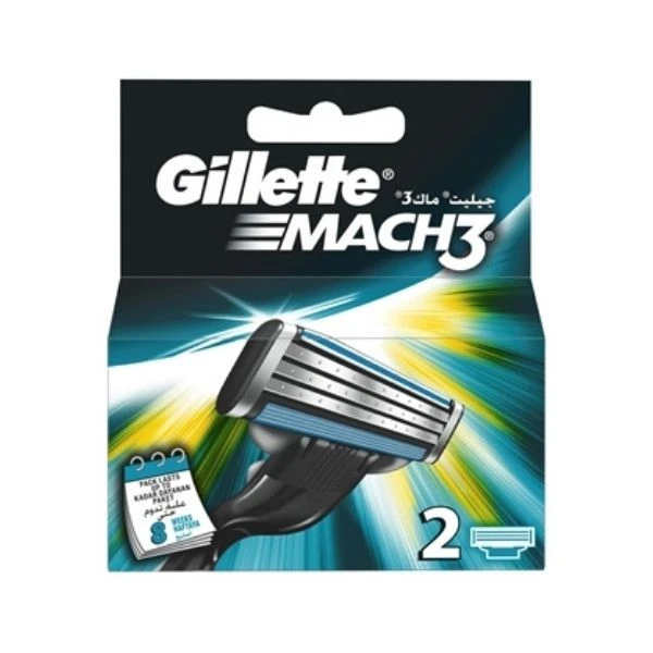 Gillette Mach3 Yedek Tıraş Bıçağı 2'li