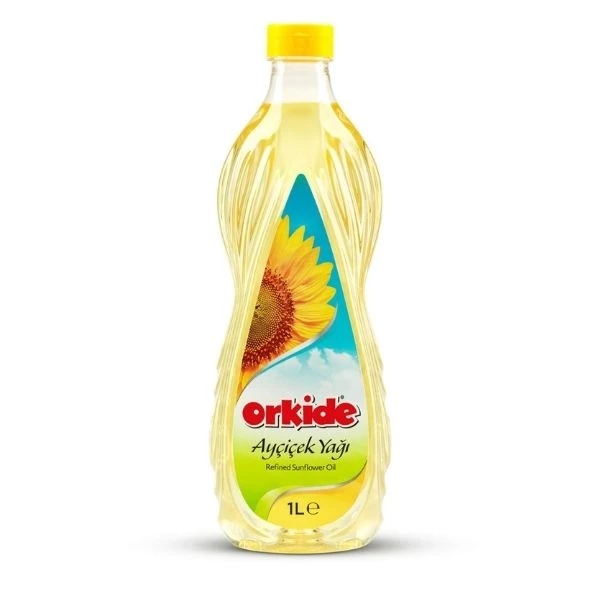 Orkide Ayçiçek Yağı 1 Litre Pet Şişe