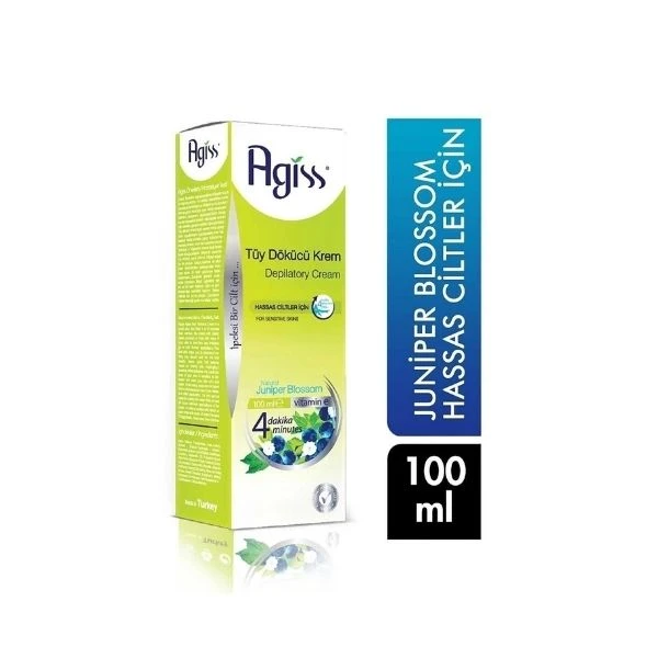 Agiss Tüy Dökücü Krem Hassas Ciltler İçin 100 Ml