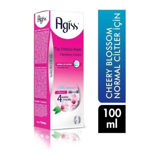 Agiss Tüy Dökücü Krem Normal Ciltler İçin 100 Ml