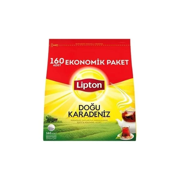 Lipton Doğu Karadeniz Demlik Poşet Çay 160'lı