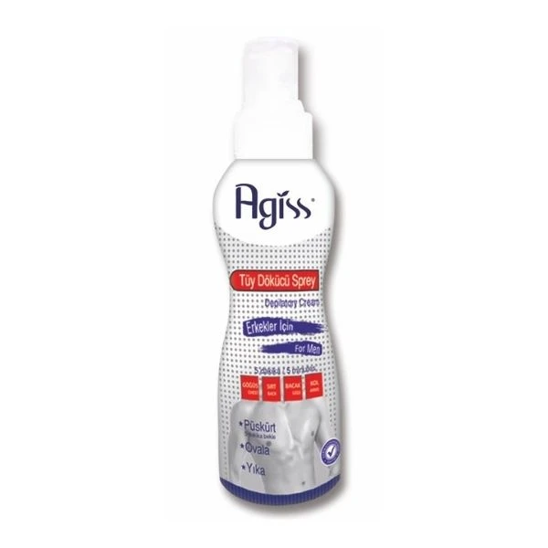 Agiss Erkekler İçin Tüy Dökücü Sprey 175 Ml