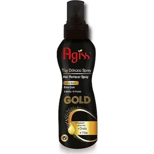 Agiss Gold Çalkala Ve Püskürt Tüy Dökücü Sprey 175 Ml