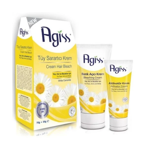 Agiss Tüy Sarartıcı Krem 105 Gr