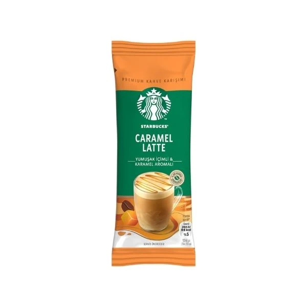 Starbucks Caramel Latte Premium Kahve Karışm 23 Gr