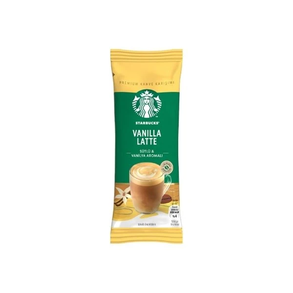 Starbucks Vanilla Latte Premium Kahve Karışımı 21,5 Gr