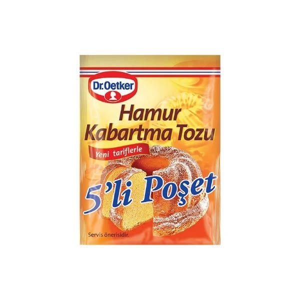 Dr.oetker Hamur Kabartma Tozu 5'li Paket 50 Gr