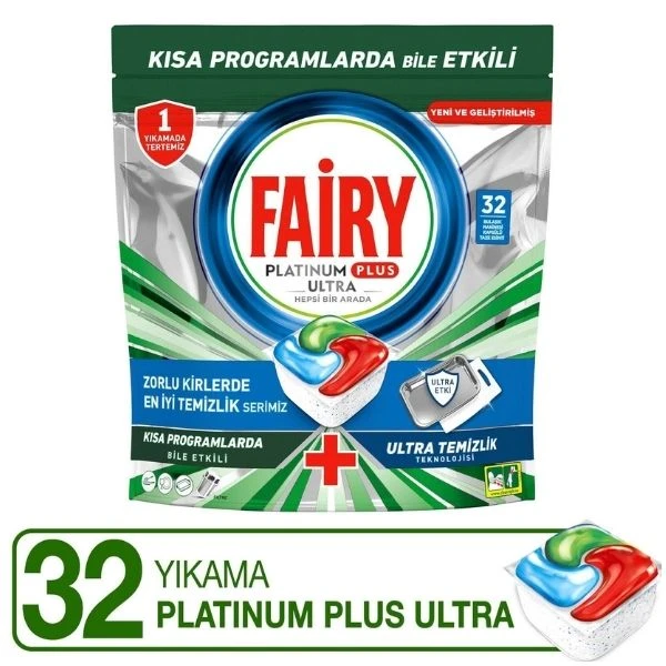 Fairy Platinum Plus Ultra Tablet 32'li