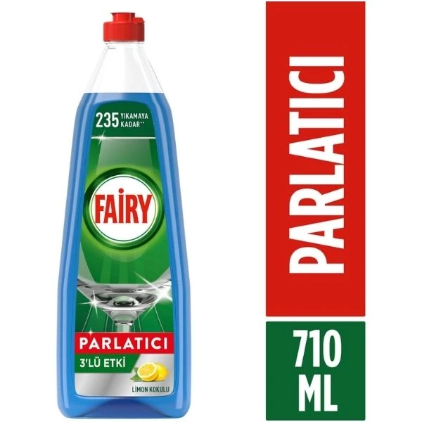 Fairy 3’lü Etki Bulaşık Makinesi Parlatıcısı 710 Ml