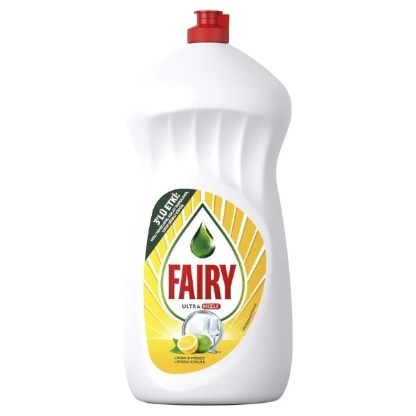 Fairy Sıvı Bulaşık Deterjanı Limon Elde Yıkama 1.5 Litre