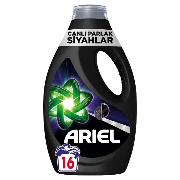 Ariel Canlı Parlak Siyahlar Sıvı Çamaşır Deterjanı 16 Yıkama 880 Ml