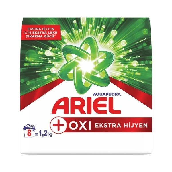 Ariel Oxi Aqua Pudra Toz Çamaşır Deterjanı  1,2 Kg