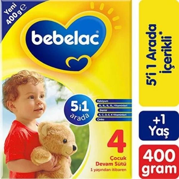 Bebelac 4 Devam Sütü 400 Gr