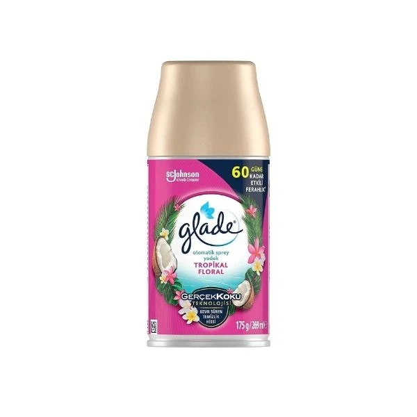 Glade Otomatik Sprey Yedek Tropikal Floral 269 Ml