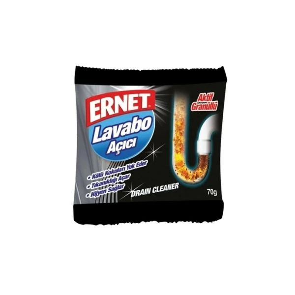 Ernet Lavabo Açıcı Granül 70 Gr