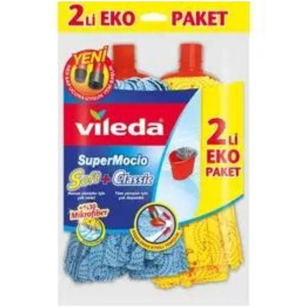 Vileda Supermocio Paspas 2'li Paket