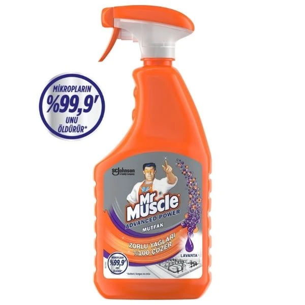 Mr Muscle Advanced Power Mutfak Temizleyici Lavanta 750 Ml