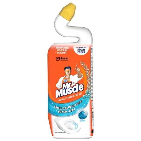 Mr Muscle Tuvalet Temizleyici Jel Marine 750 Ml