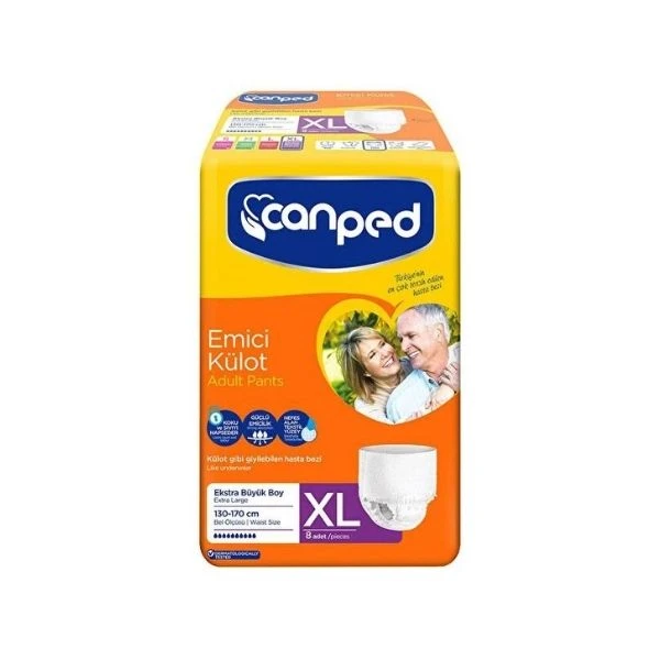 Canped Emici Külot Extra Large 8'li