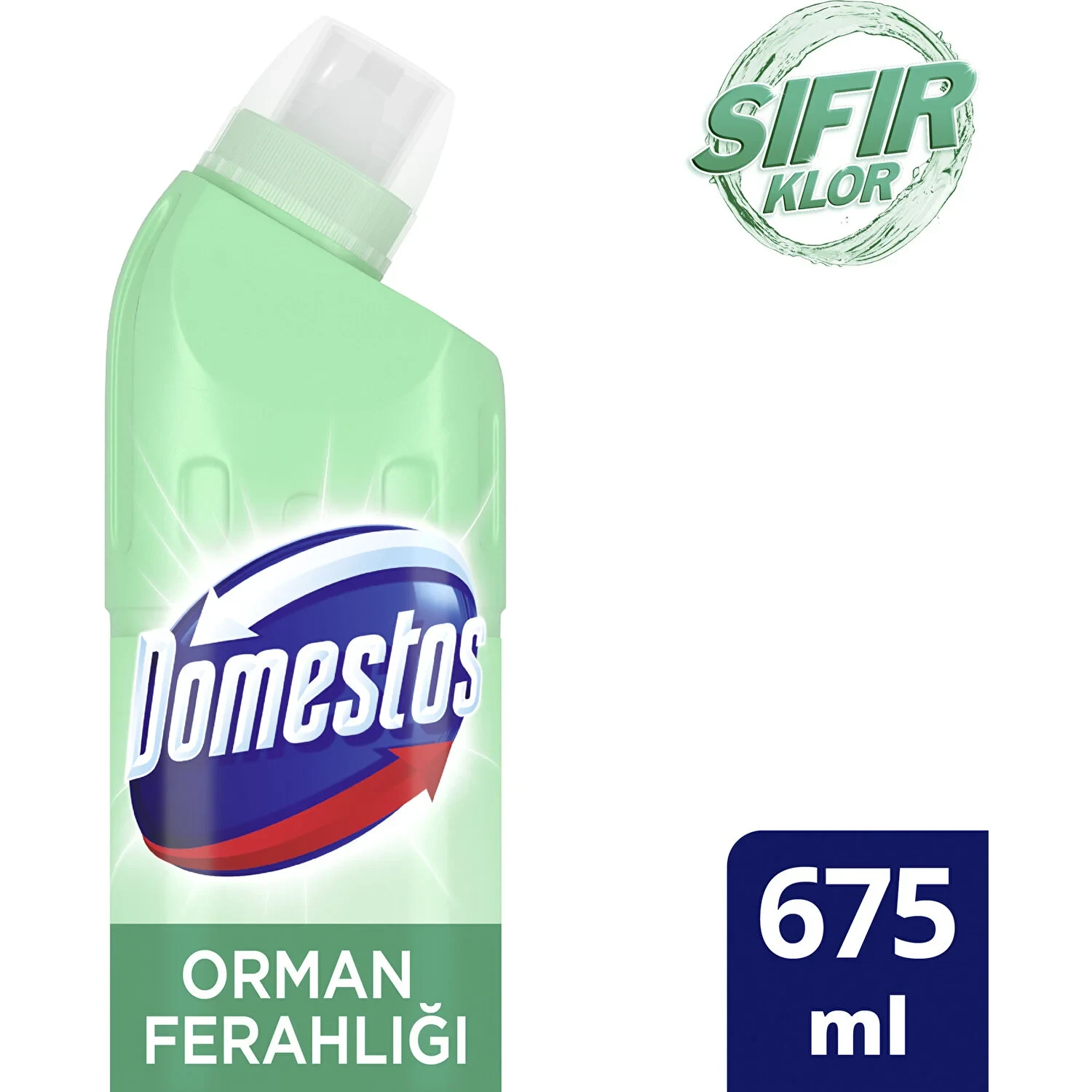 Domestos Yoğun Kıvamlı Çamaşır Suyu Sıfır Klor Orman Ferahlığı Leke Yapmaz 675 Ml 1 Adet