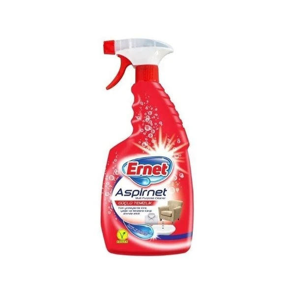 Ernet Süper Likit Aspirnet Çok Amaçlı Temizleyici Spreyli 750 Ml