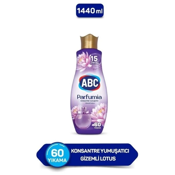 Abc Parfumia Konsantre Yumuşatıcı Gizemli Lotus 1440 Ml