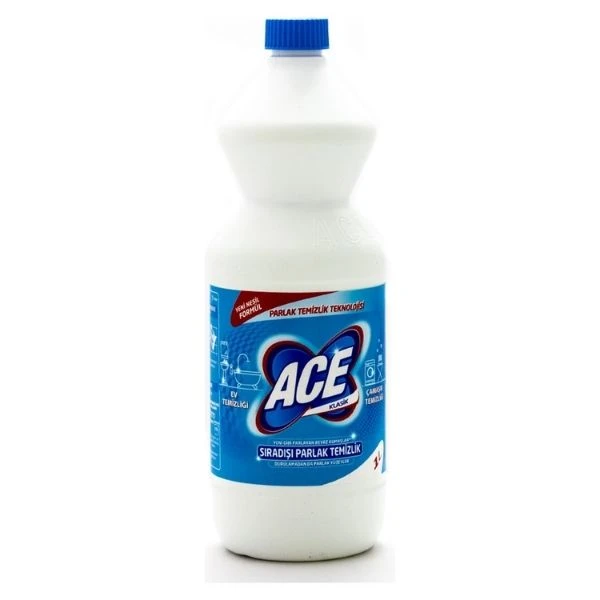 Ace Klasik Çamaşır Suyu 1 Lt