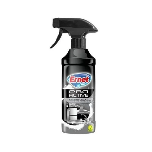 Ernet Pro Active Paslanmaz Çelik Ankastre Temizleyici 435 Ml