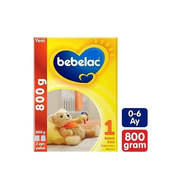 Bebelac 1 Bebek Sütü 0-6 Ay 800 Gr