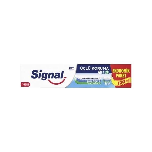 Signal Diş Macunu Üçlü Koruma 120 Ml