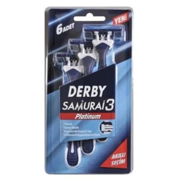 Derby Samurai Platinum 3 Blister 6'lı