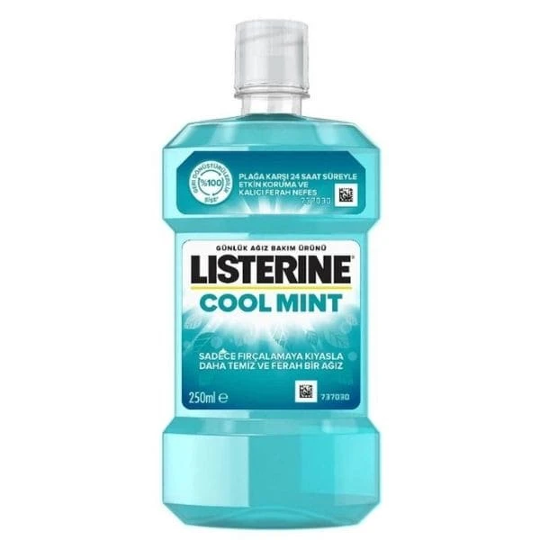 Listerine Cool Mint Hafif Tat Ağız Bakım Ürünü 250 Ml