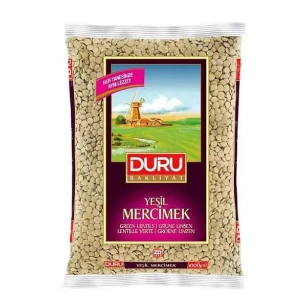 Duru Yeşil Mercimek 1 Kg