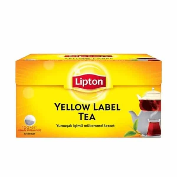 Lipton Yellow Label Demlik Çay 100'lü