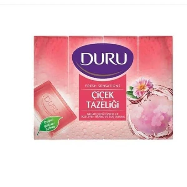 Duru Fresh Çiçek Tazeliği Duş Sabunu 4x150 Gr