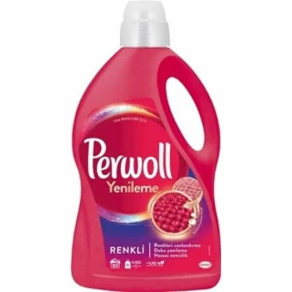 Perwoll Sıvı Çamaşır Deterjanı Canlı Renkler 3 Lt