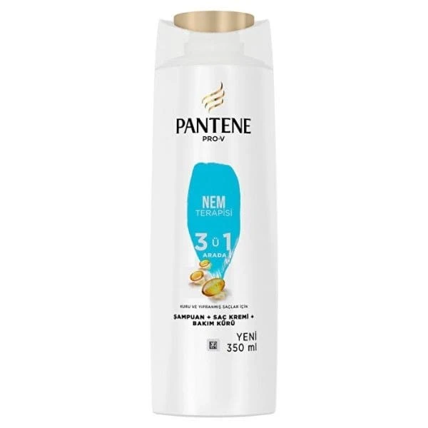 Pantene Şampuan 3in1 Nemlendirici Bakım 350 Ml