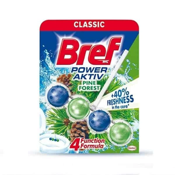 Bref Power Aktif Çam Klozet Temizleyici Blok 50 Gr