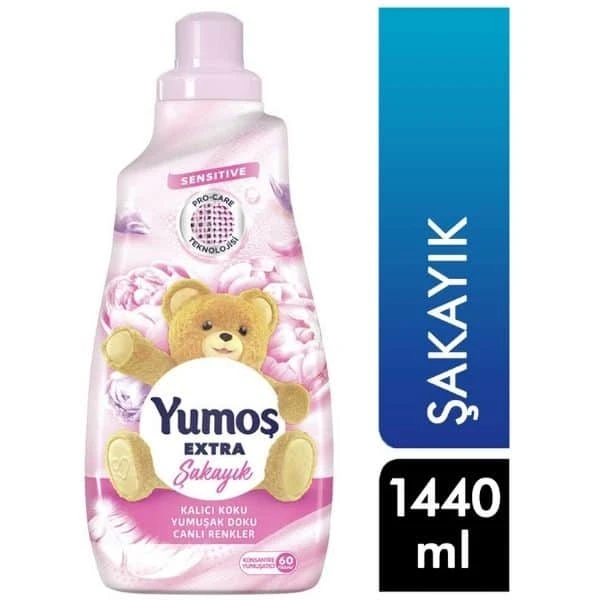 Yumoş Extra Çamaşır Yumuşatıcı Şakayık 1440 Ml