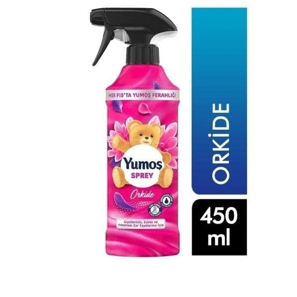 Yumoş Orkide Çamaşır Kokusu Sprey 450 Ml