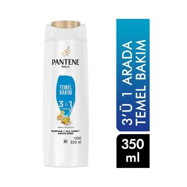 Pantene ŞAMPUAN 3 Ü 1 ARADA ONARICI BAKIM 350 ML