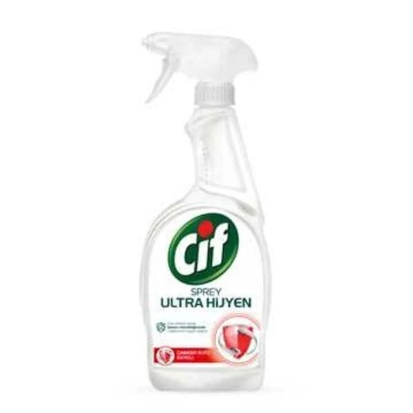 Cif Sprey Ultra Hijyen Çamaşır Suyu Katkılı 750 Ml