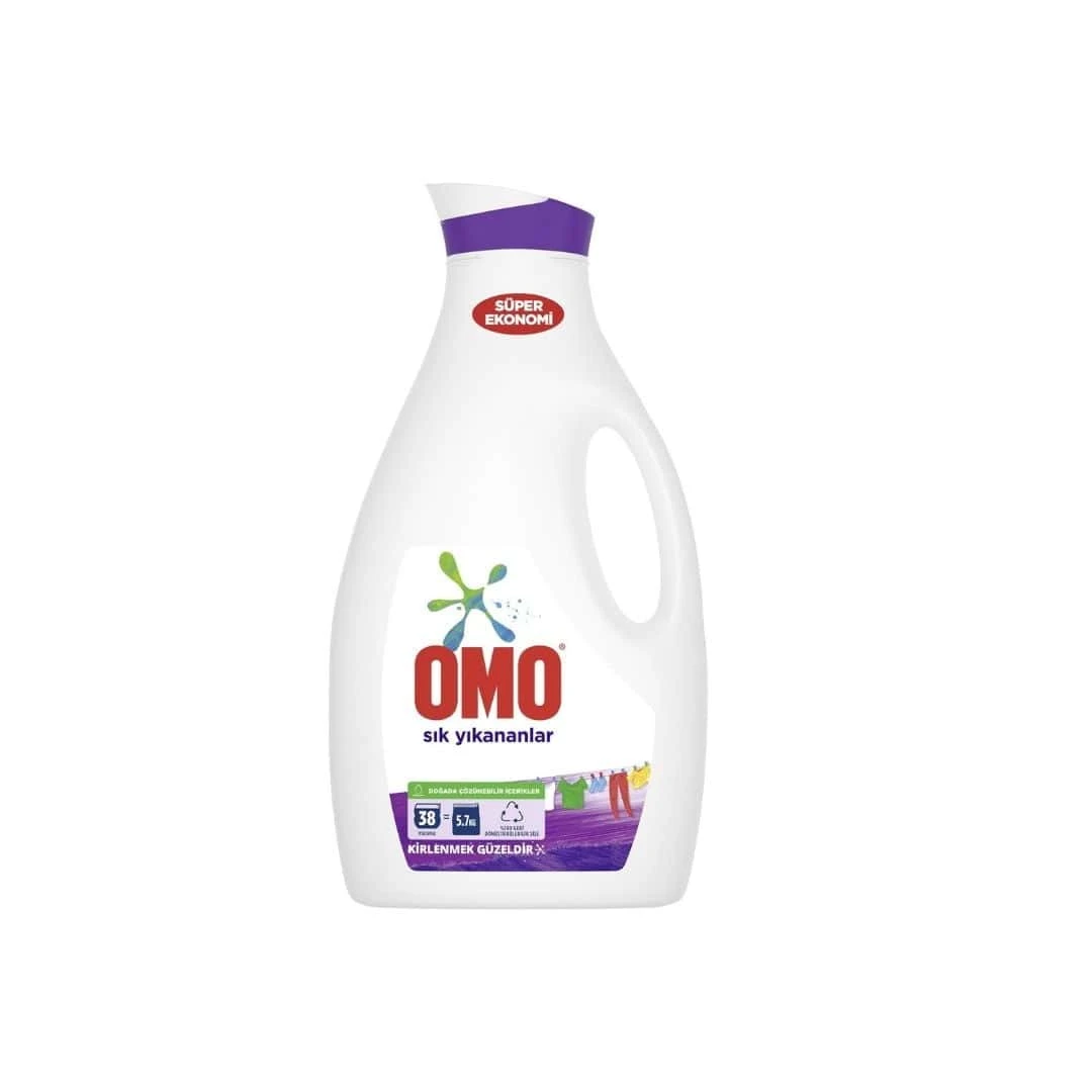 Omo Matik Sık Yıkananlar 2470 Ml Sıvı Çamaşır Deterjanı