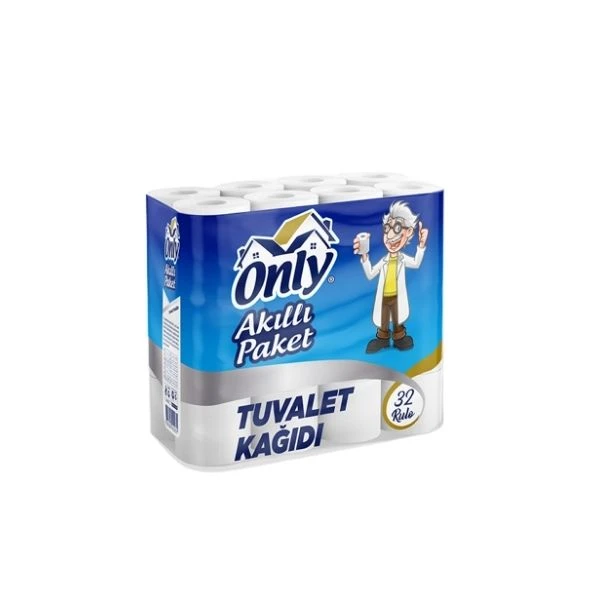 Only 32'li 2 Katlı Tuvalet Kağıdı Akıllı Paket