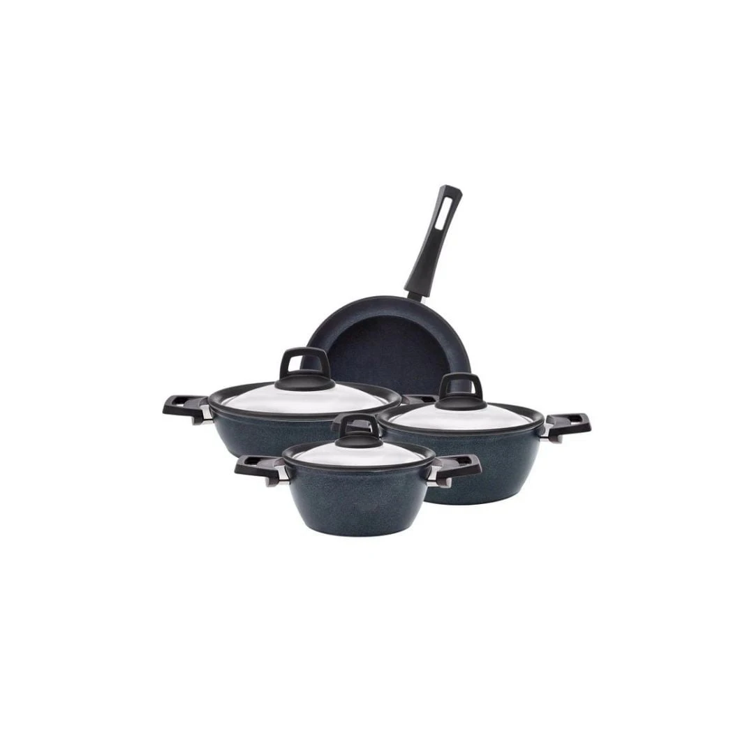 Karaca Biodiamond Antibakteriyel Powerful 7 Parça Tencere Seti