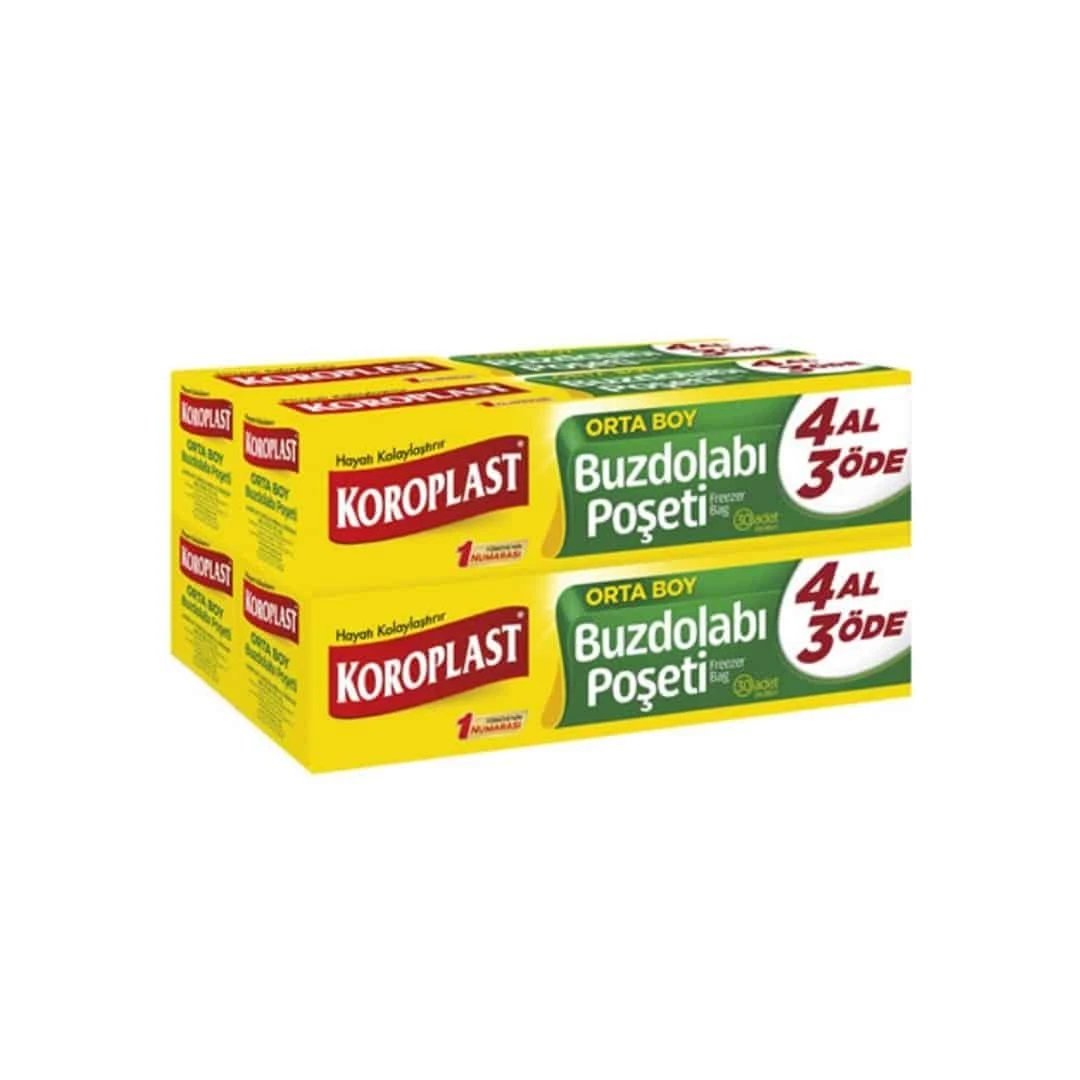 Koroplast 4 Al 3 Öde Buzdolabı Poşeti Orta Boy