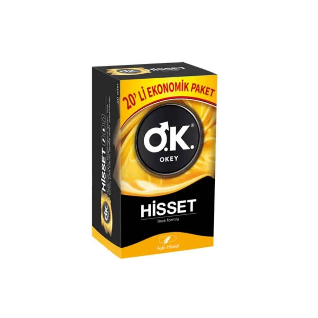Okey Prezervatif Hisset 20'li