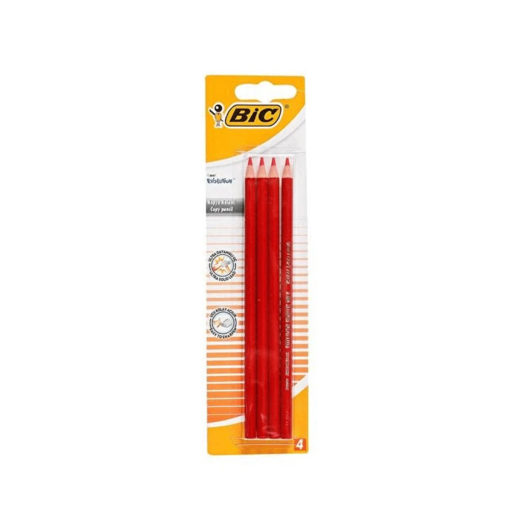 Bic Kırmızı Kalem 4'lü