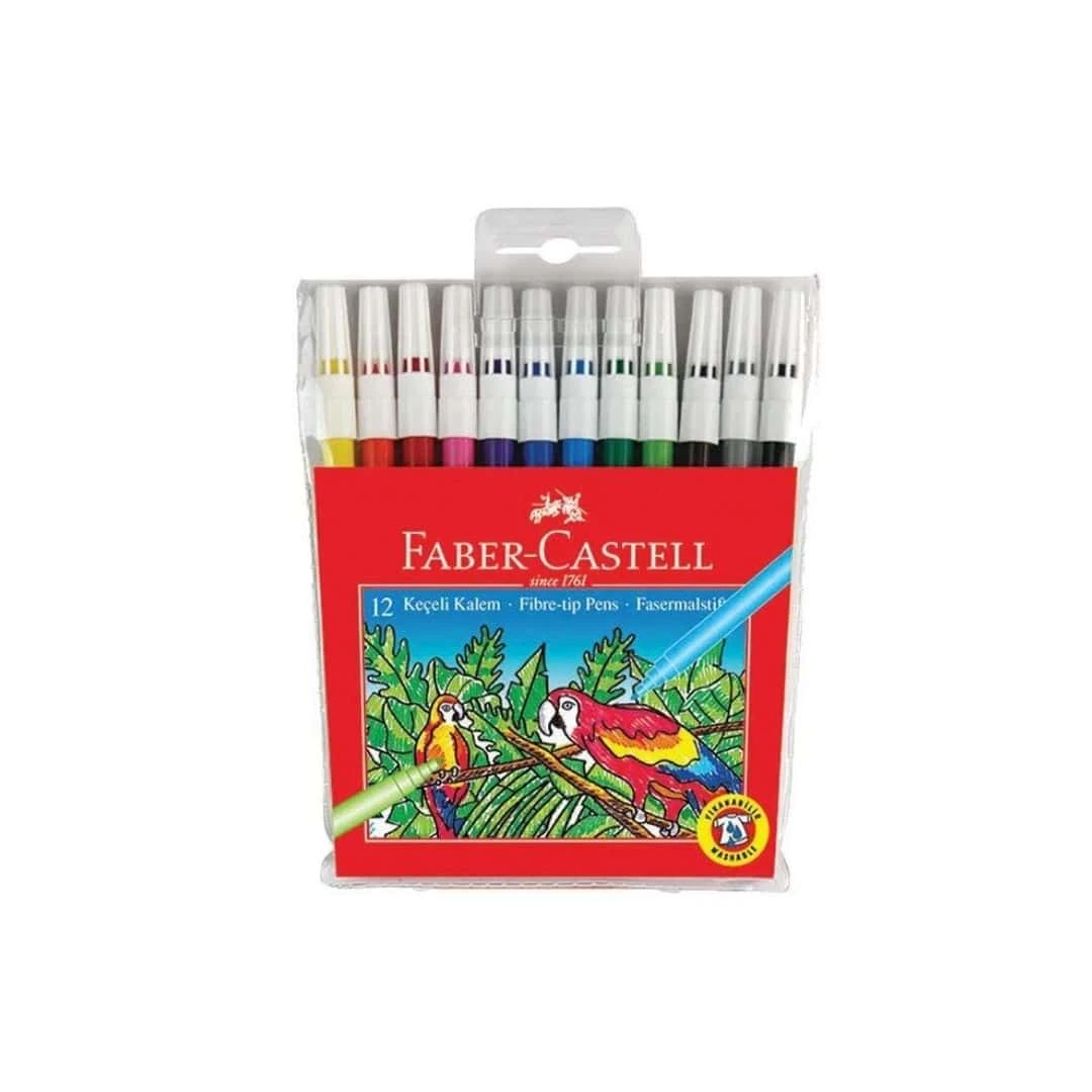 Faber Castell Keçeli Kalem 12 'li