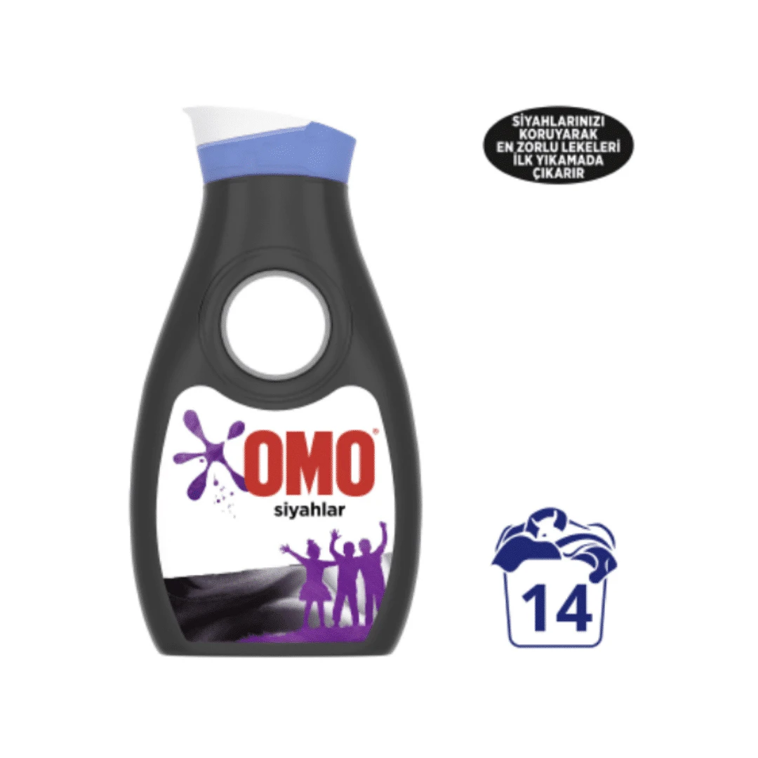 910 Ml Omo Sıvı Çamaşır Deterjanı Siyahlar İçin 14 Yıkama